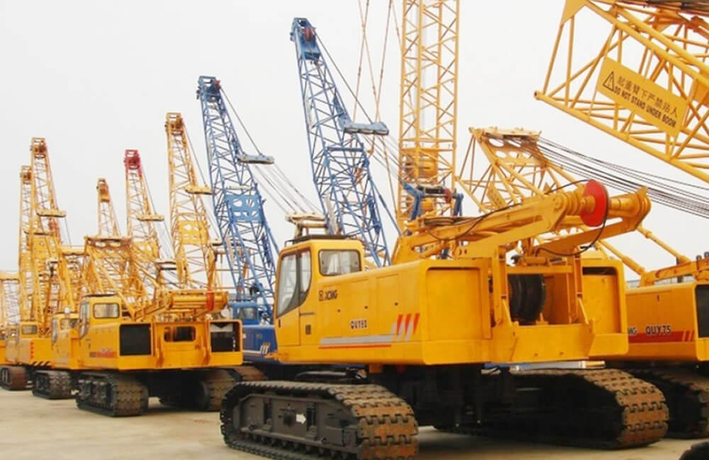 Grúas a ruedas y oruga